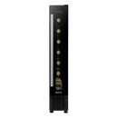 Baridi DH76  7 Bottle 15cm Slim Wine Cooler with Digital Touchscreen Controls, Black