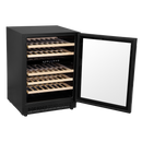 Baridi DH79  46 Bottle Wine Cellar Fridge with Digital Touch Screen Controls, Black