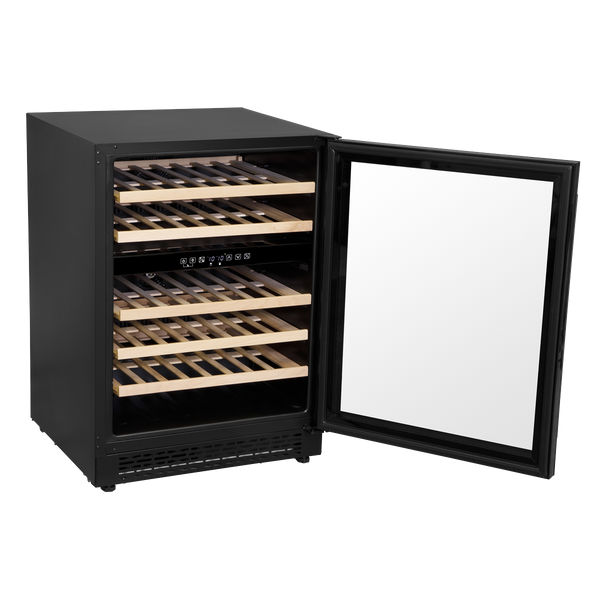 Baridi DH79  46 Bottle Wine Cellar Fridge with Digital Touch Screen Controls, Black