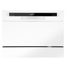 Baridi DH83  Compact Tabletop Dishwasher 6 Place Settings, 6 Programmes, Low Noise, 6.5L Cycle, Start Delay - White