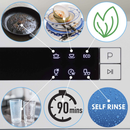 Baridi DH86  Compact Tabletop Dishwasher 8 Place Settings, 6 Programmes, Low Noise, 8L Cycle, Start Delay - White