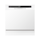 Baridi DH86  Compact Tabletop Dishwasher 8 Place Settings, 6 Programmes, Low Noise, 8L Cycle, Start Delay - White