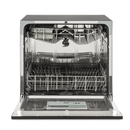 Baridi DH88  Compact Tabletop Dishwasher 8 Place Settings, 6 Programmes, Low Noise, 8L Cycle, Start Delay - Black