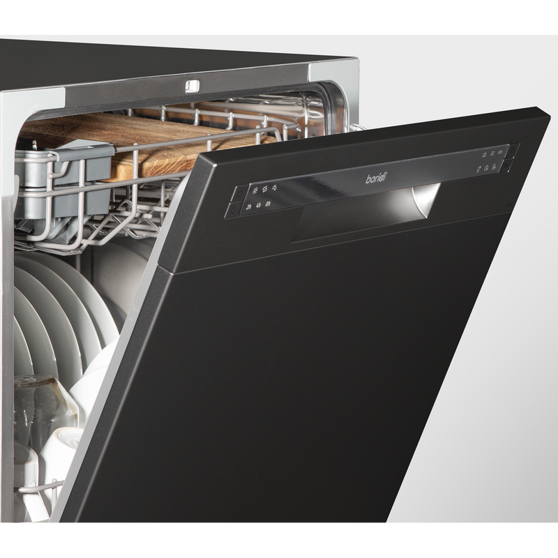 Sealey DH88 Baridi Compact Tabletop Dishwasher 8 Place Settings, 6 Programmes, Low Noise, 8L Cycle, Start Delay - Black