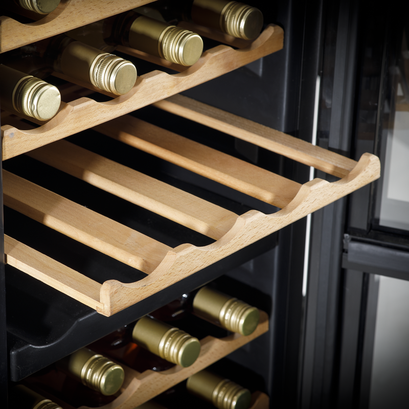 Baridi DH91 36 Bottle Dual Zone Wine Fridge & Cooler