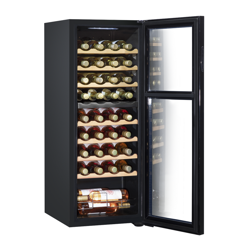 Baridi DH91 36 Bottle Dual Zone Wine Fridge & Cooler