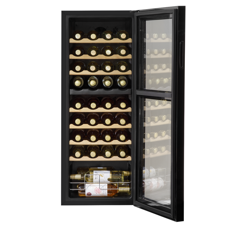 Baridi DH91 36 Bottle Dual Zone Wine Fridge & Cooler