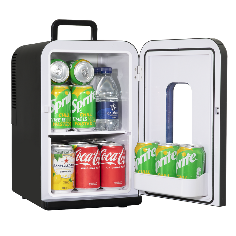 Baridi DH95 Mini Fridge/Warmer 15L Capacity 12V/230V - Black