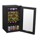 Baridi DH9  24 Bottle Wine Fridge with Digital Touchscreen Controls & LED Light, Black