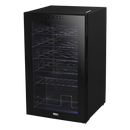Baridi DH9  24 Bottle Wine Fridge with Digital Touchscreen Controls & LED Light, Black