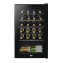 Baridi DH9  24 Bottle Wine Fridge with Digital Touchscreen Controls & LED Light, Black