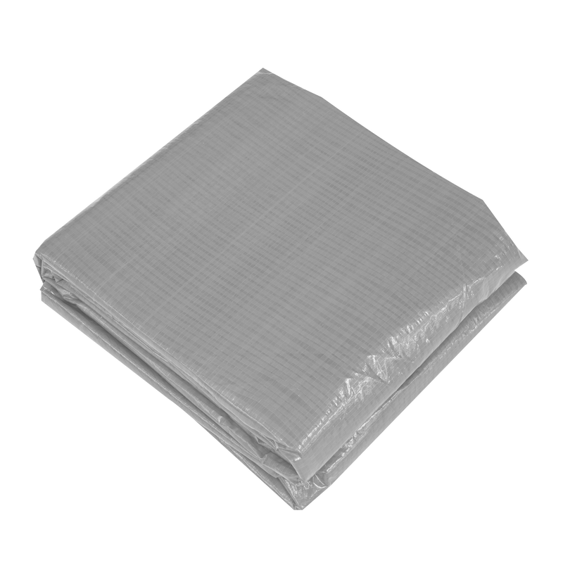 Dellonda DL139 Deluxe Steel Frame Swimming Pool with Filter Pump 13ft, Top Cover, Ground Sheet, Additional Filters & Starter Kit