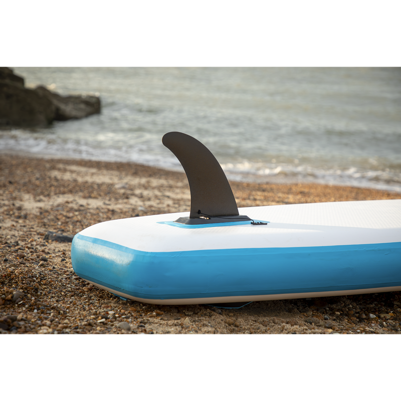 Dellonda DL152 Inflatable Stand-Up Paddle Board 10'6" - Light Blue/White