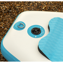 Dellonda DL152 Inflatable Stand-Up Paddle Board 10'6" - Light Blue/White