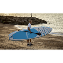 Dellonda DL152 Inflatable Stand-Up Paddle Board 10'6" - Light Blue/White