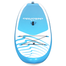 Dellonda DL152 Inflatable Stand-Up Paddle Board 10'6" - Light Blue/White