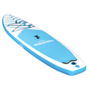 Dellonda DL152 Inflatable Stand-Up Paddle Board 10'6" - Light Blue/White