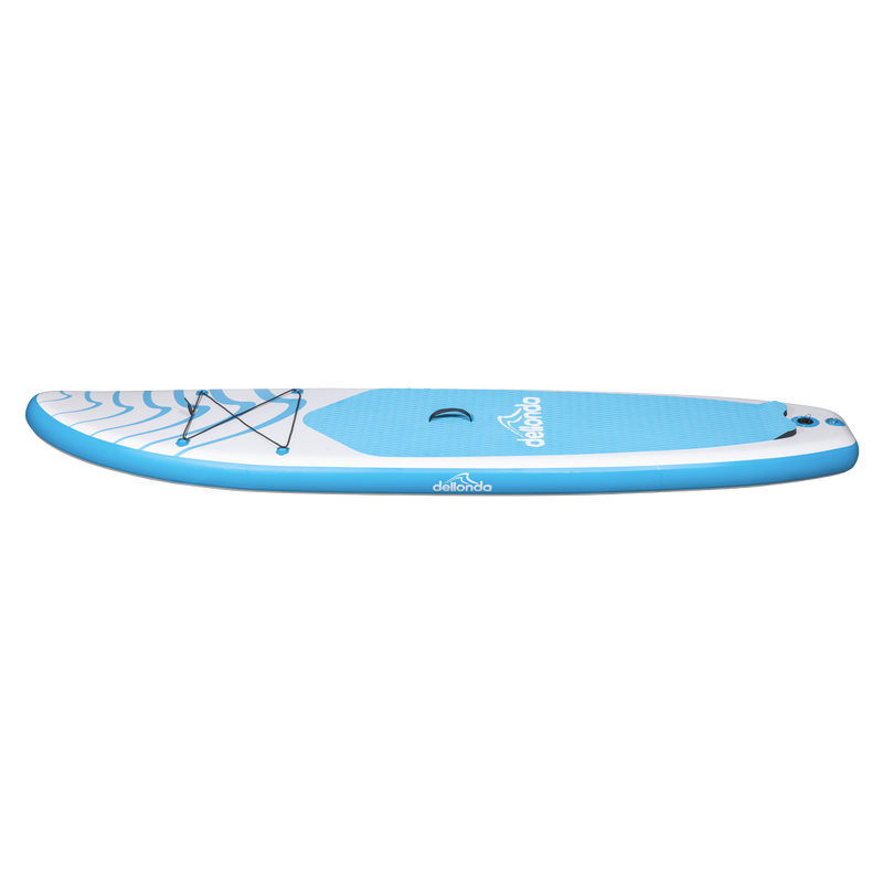 Dellonda DL152 Inflatable Stand-Up Paddle Board 10'6" - Light Blue/White