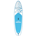 Dellonda DL152 Inflatable Stand-Up Paddle Board 10'6" - Light Blue/White