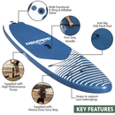 Dellonda DL153 Inflatable Stand-Up Paddle Board 10'2" - Dark Blue