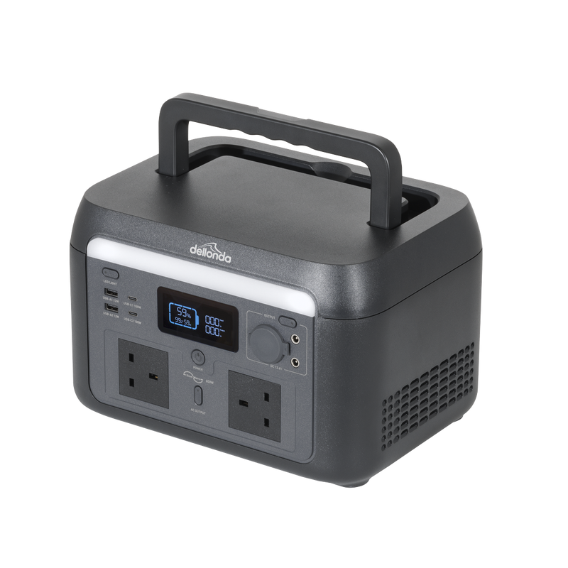 Dellonda DL161 Portable Power Station 600W