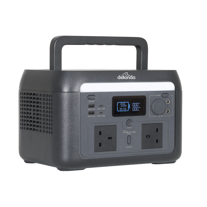 Dellonda DL161 Portable Power Station 600W