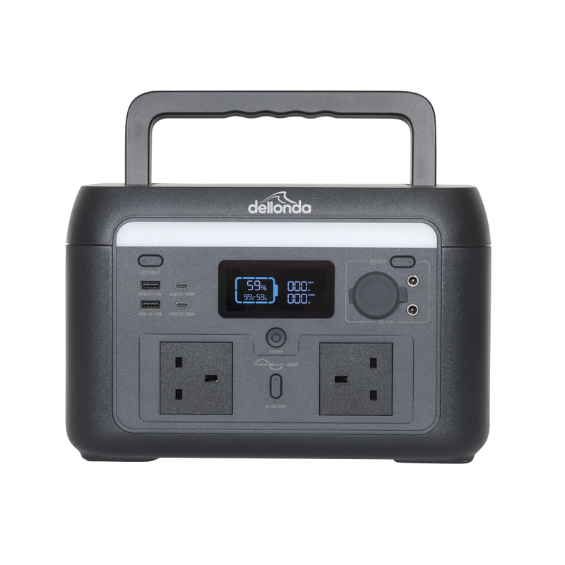 Dellonda DL161 Portable Power Station 600W