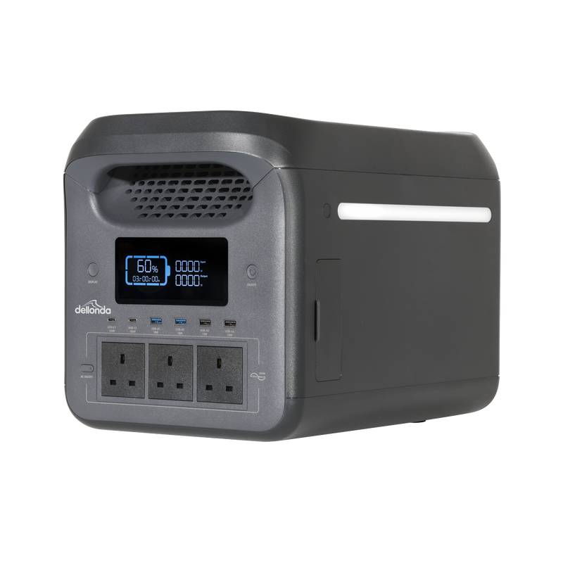 Dellonda DL162 Portable Power Station 1800W