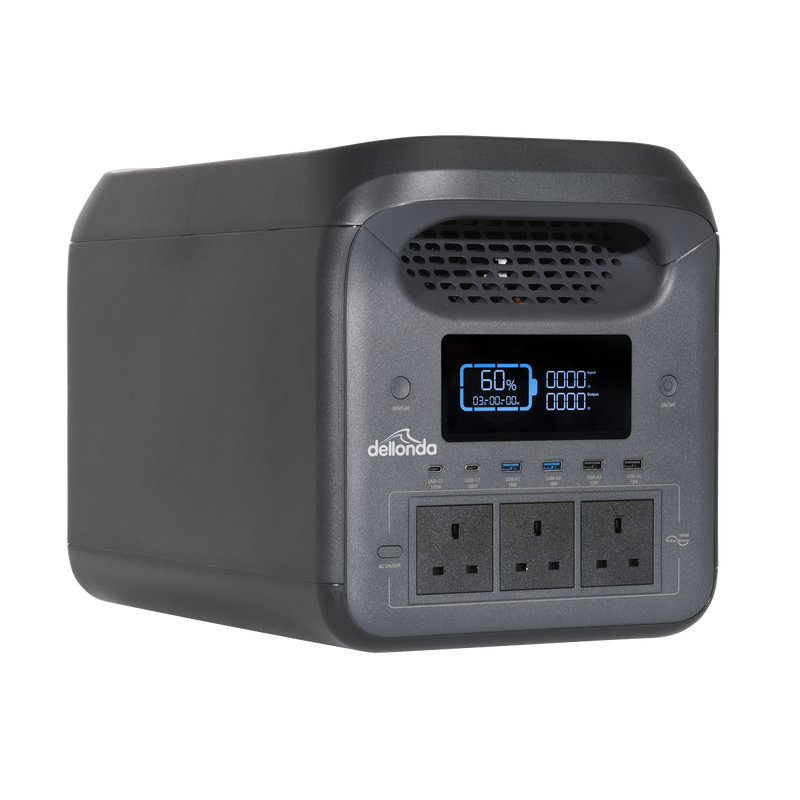 Dellonda DL162 Portable Power Station 1800W