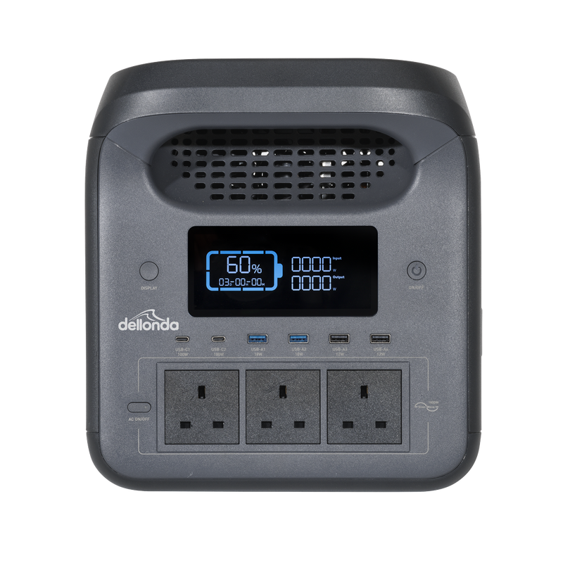 Dellonda DL162 Portable Power Station 1800W