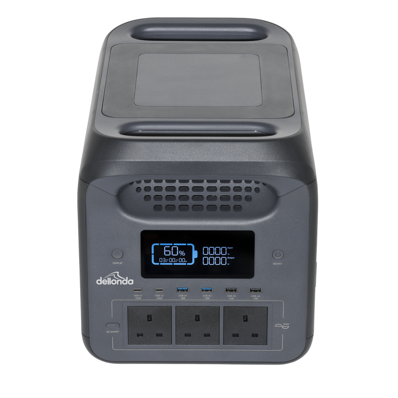 Dellonda DL162 Portable Power Station 1800W