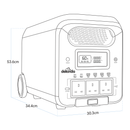 Dellonda DL163 Portable Power Station 3000W