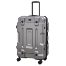 Dellonda DL9 Lightweight ABS Luggage Set 3pc - Silver