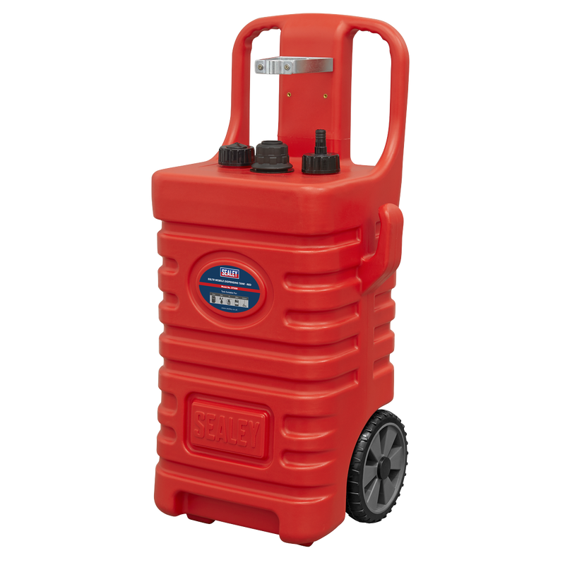 Sealey DT55R Mobile Dispensing Tank 55L - Red