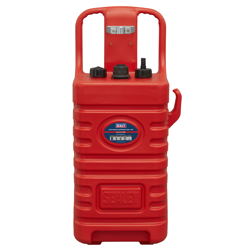 Sealey DT55R Mobile Dispensing Tank 55L - Red