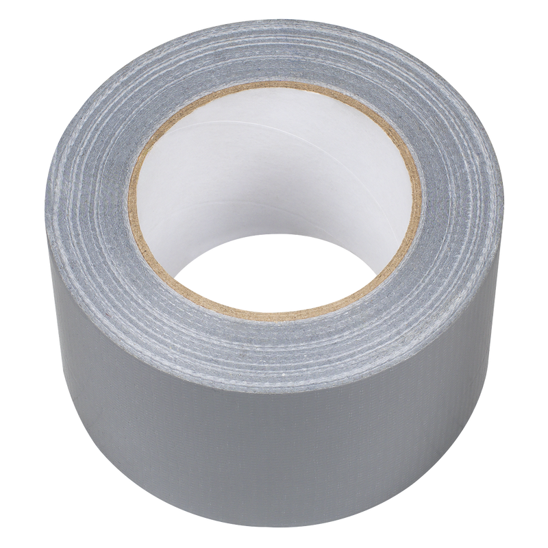 Sealey DTS75 Silver Duct Tape 75mm x 50m