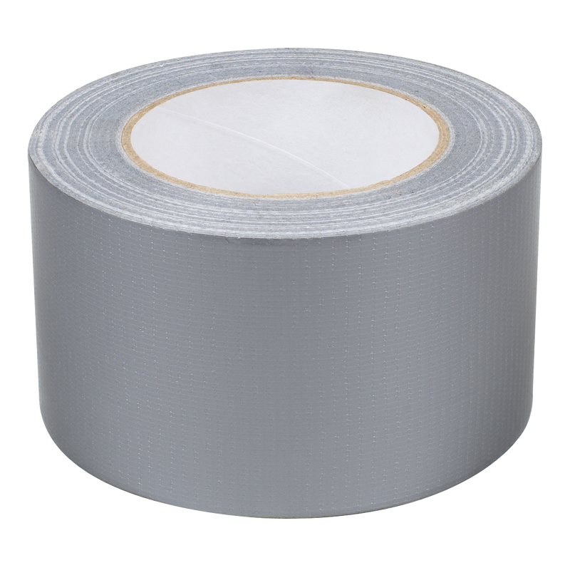 Sealey DTS75 Silver Duct Tape 75mm x 50m