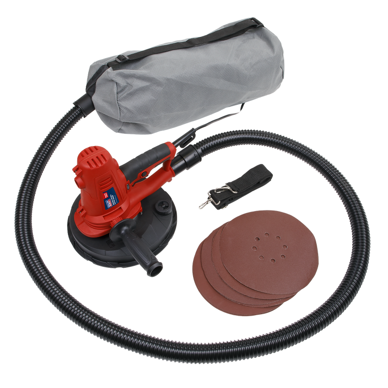 Sealey DWS215 Handheld Drywall Electric Sander Diameter 215mm 1050W