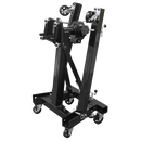 Sealey ES680D Folding 360¬º Rotating Engine Stand with Geared Handle Drive 680kg Capacity