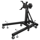Sealey ES680D Folding 360¬º Rotating Engine Stand with Geared Handle Drive 680kg Capacity