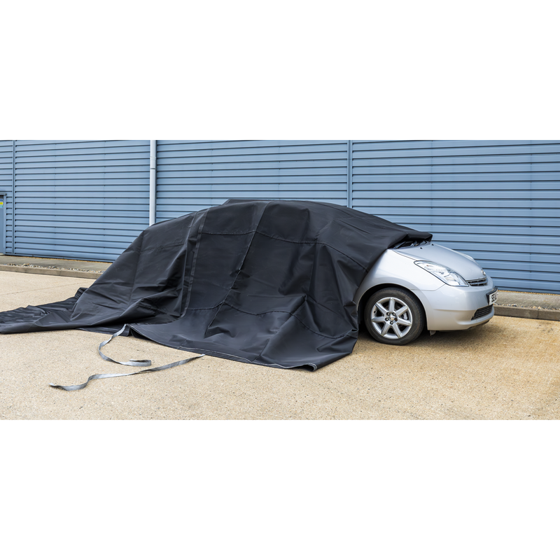 Sealey EV1000 Vehicle Fire Safety Blanket - PU Coated 6 x 8m