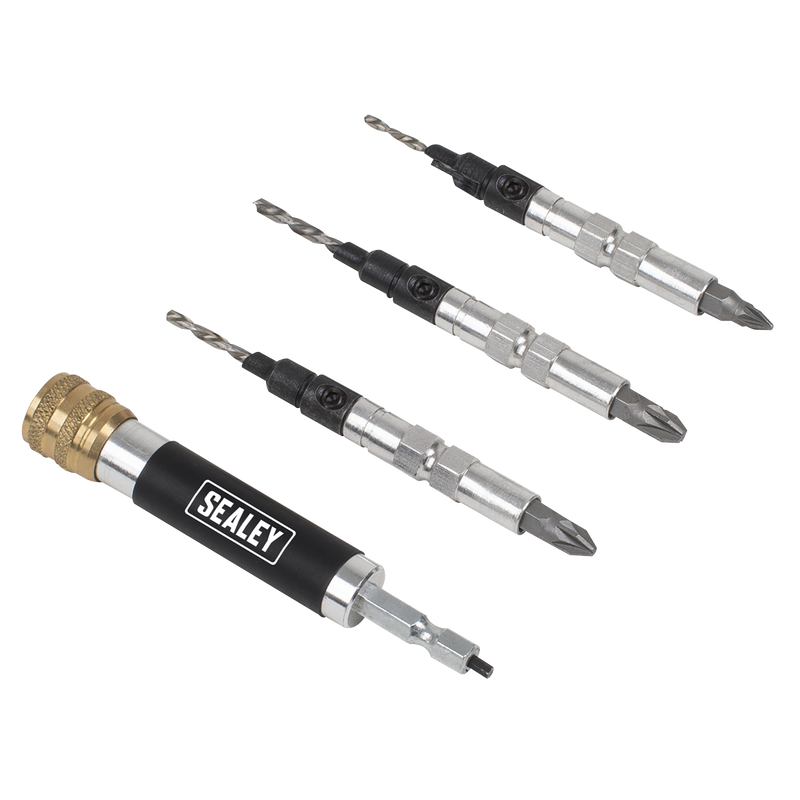 Sealey FDS4 Flip-Over Drill/Driver Set 4pc