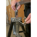 Sealey FDT32 Fold Down Telescopic Trestle - 200kg Capacity - Pair