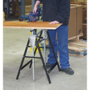Sealey FDT32 Fold Down Telescopic Trestle - 200kg Capacity - Pair