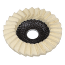 Sealey FFD5 Felt Flap Disc √ò115mm √ò22mm Bore - Pack of 5
