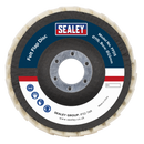 Sealey FFD5 Felt Flap Disc √ò115mm √ò22mm Bore - Pack of 5