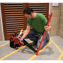 Sealey FTAL12 Fold Down Trestle with Adjustable Legs - Pair