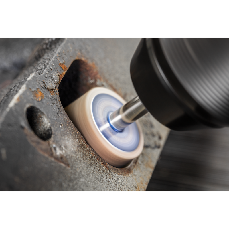 Sealey FW2520ASS Abrasive Flap Wheel Diameter 25 x 20mm Diameter 6mm Shaft Assorted Grit - Pack of 5