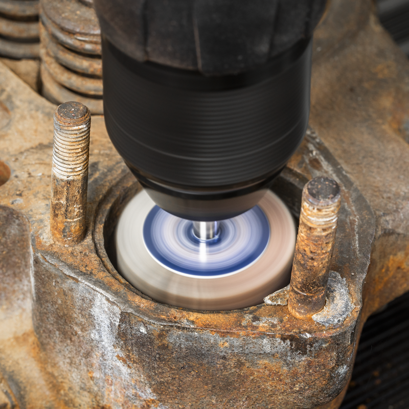 Sealey FW4020805 Abrasive Flap Wheel Diameter 40 x 20mm 80Grit Diameter 6mm Shaft - Pack of 5