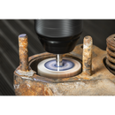 Sealey FW4020ASS Abrasive Flap Wheel Diameter 40 x 20mm Diameter 6mm Shaft Assorted Grit - Pack of 5